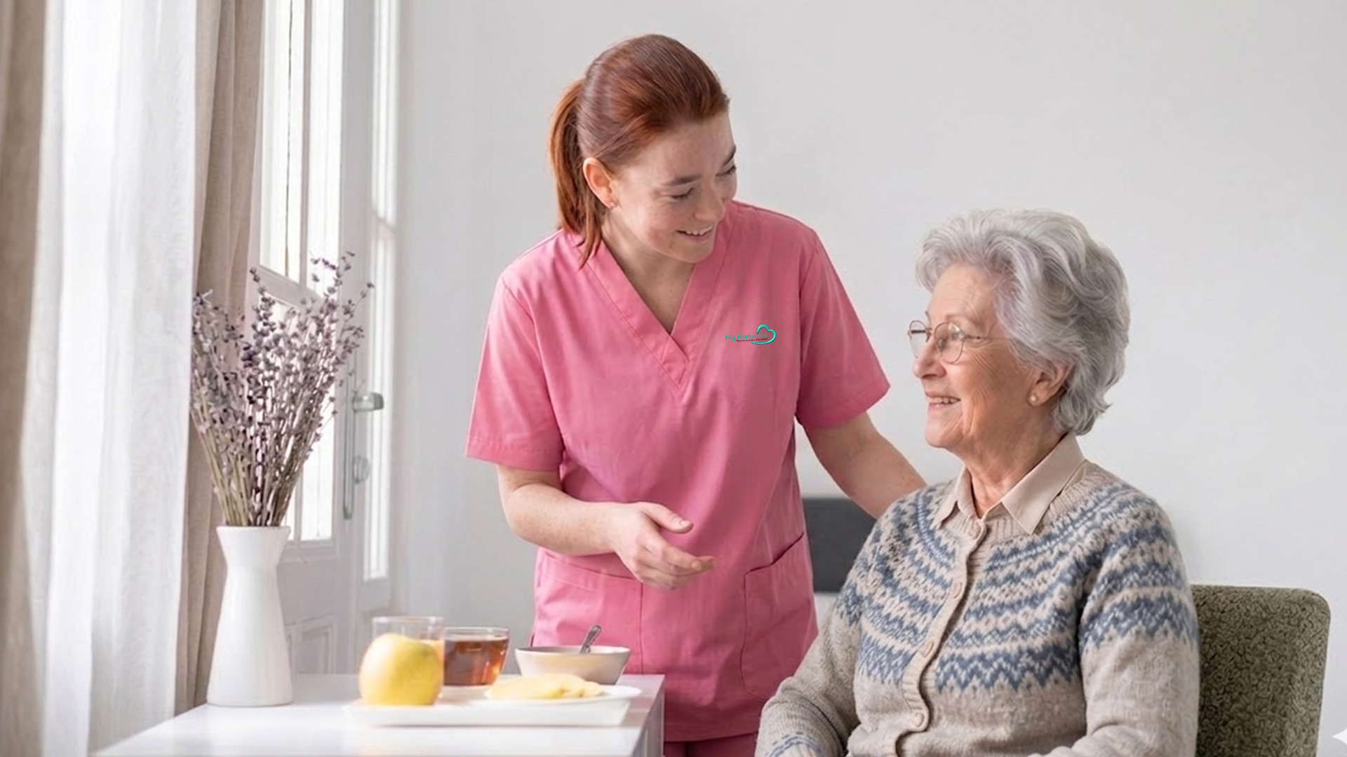 Home care team supporting families in Huddersfield